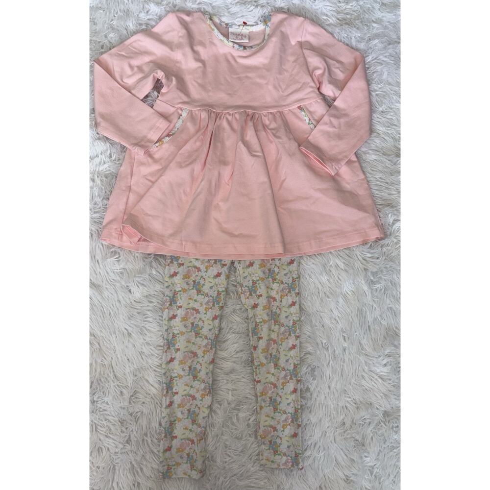 Stichy Fish Girls 4T Two Pc. Set. Adorable, **Nt. Desc**